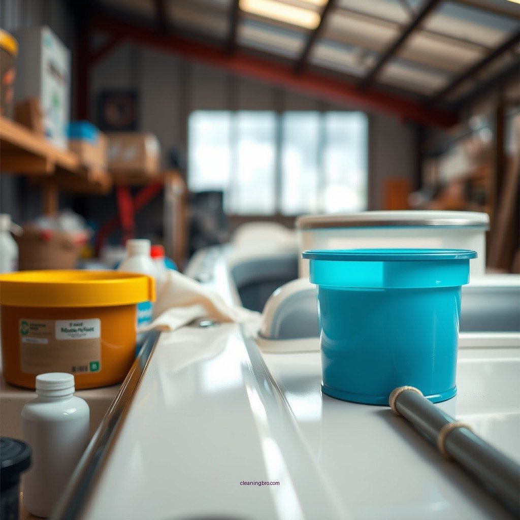Gather Your Cleaning Supplies - how to clean a fiberglass boat