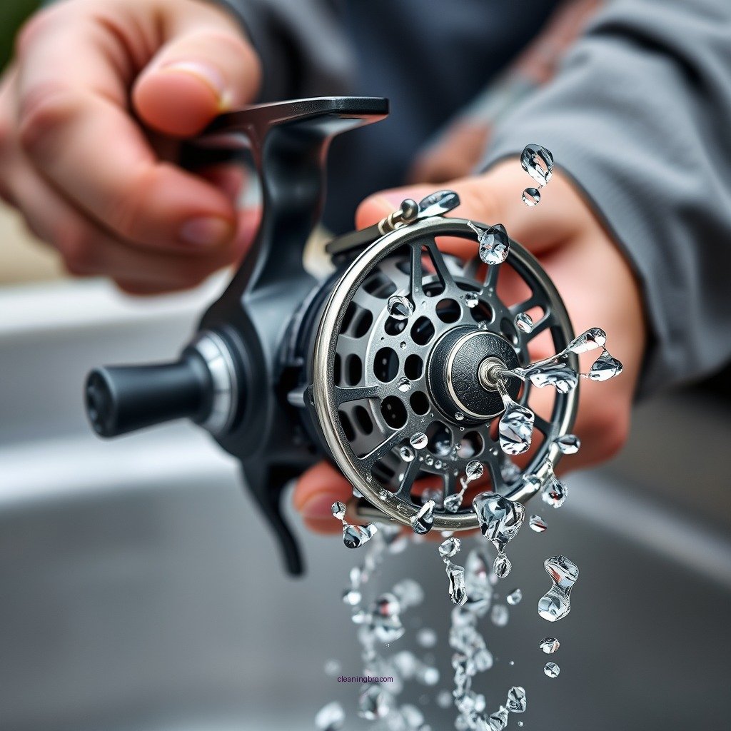 Rinse the Reel Thoroughly - how to clean a fishing reel after saltwater use