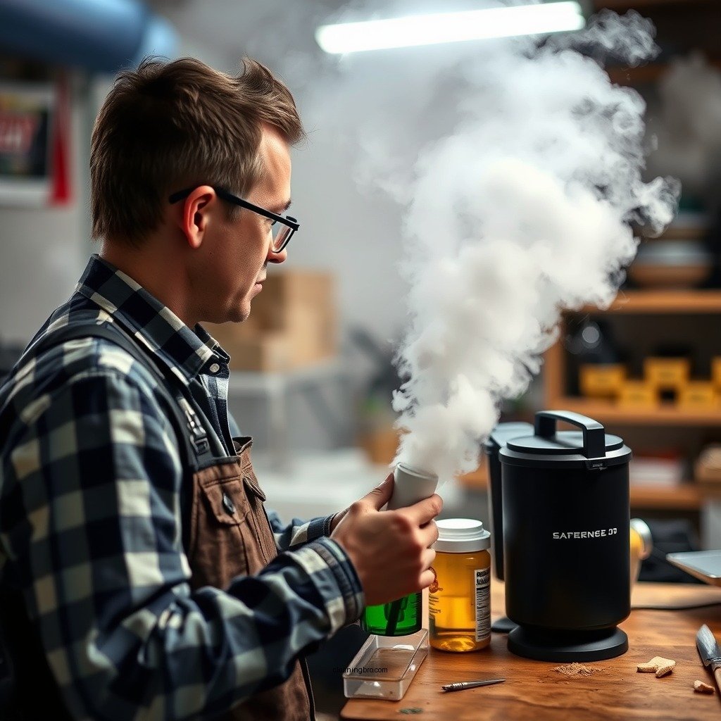 Gather Necessary Supplies - how to clean a fog machine