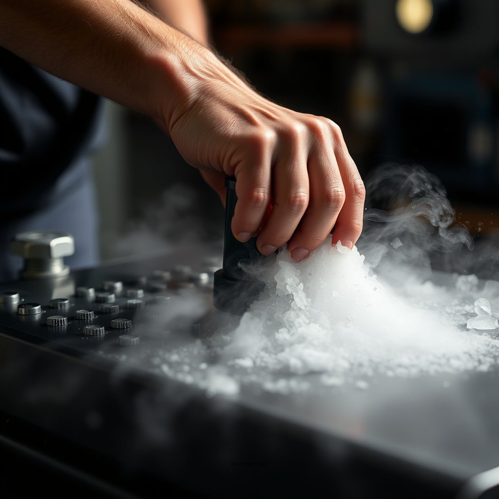 Step-by-Step Cleaning Process - how to clean a fog machine
