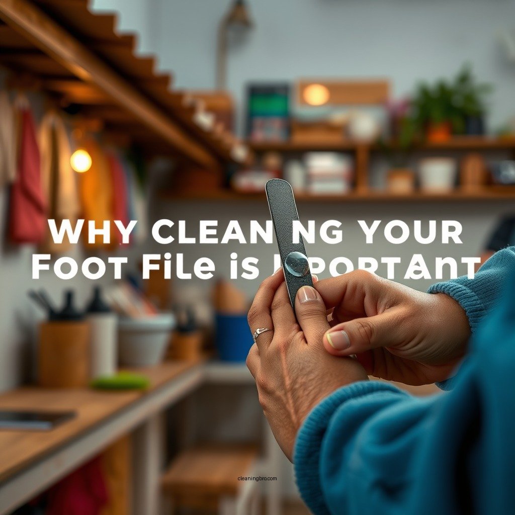 Why Cleaning Your Foot File is Important - how to clean a foot file