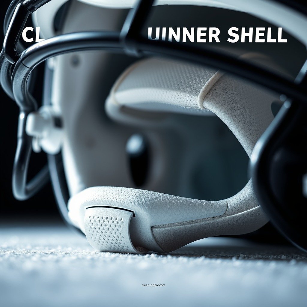 Clean the Inner Shell - how to clean a football helmet inside