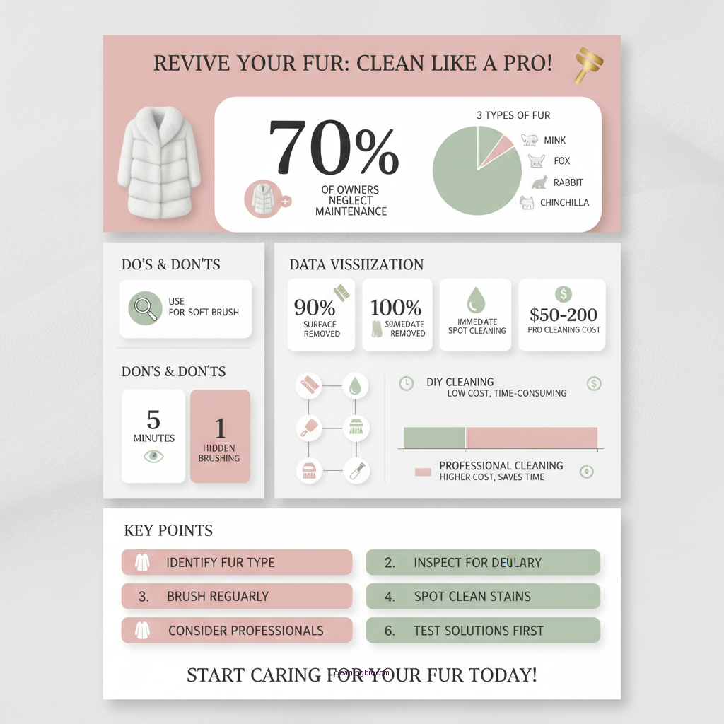 how to clean a fur coat at home - Data Infographic and Statistics