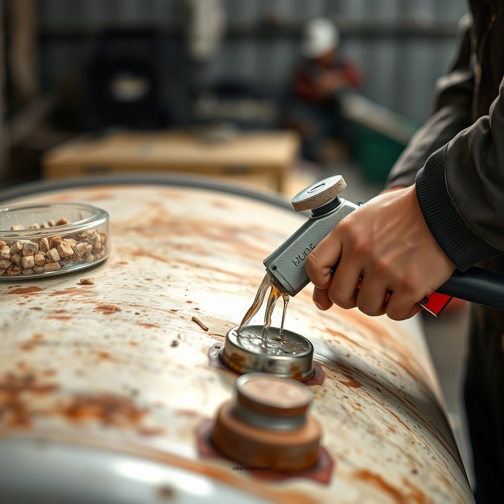 Safety Precautions - how to clean a gas tank with old gas