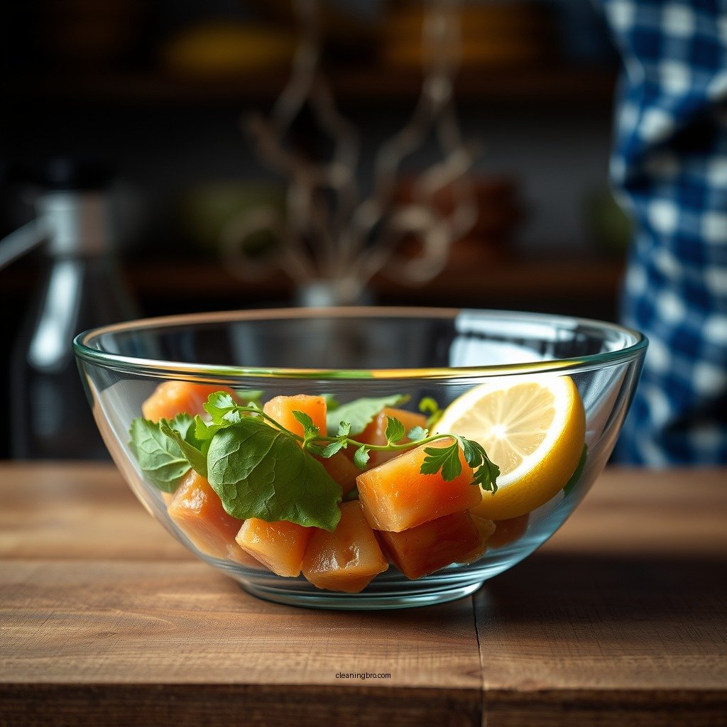Preparing Your Glass Bowl for Cleaning - how to clean a glass bowl in boiling water