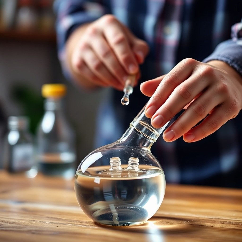 Step-by-Step Cleaning Process - how to clean a glass pipe vinegar