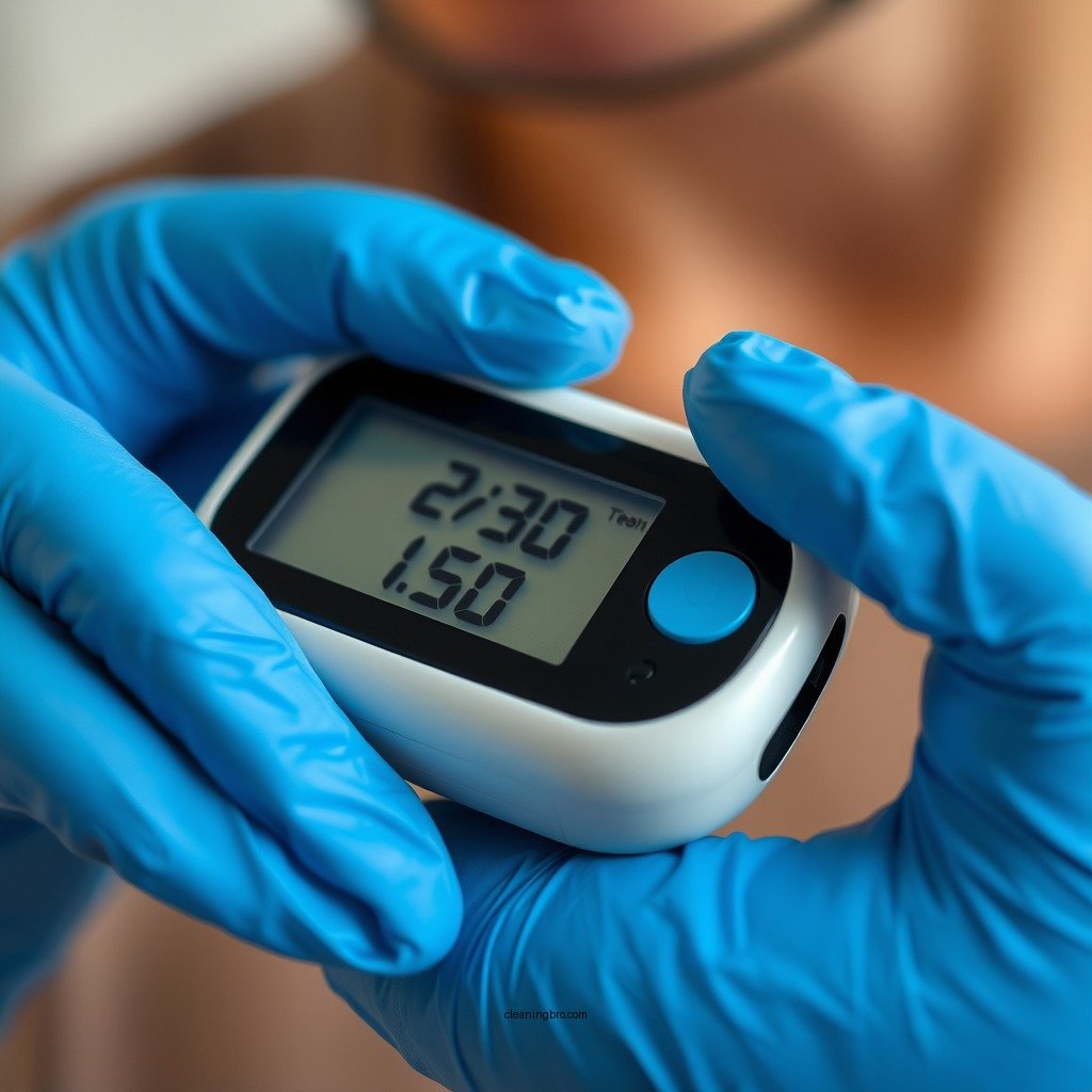 Step-by-Step Cleaning Process - how to clean a glucometer