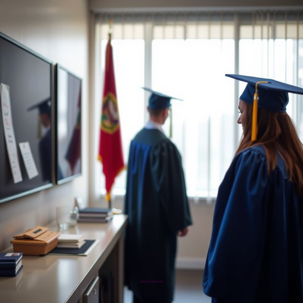 Pre-Cleaning Preparation - how to clean a graduation gown