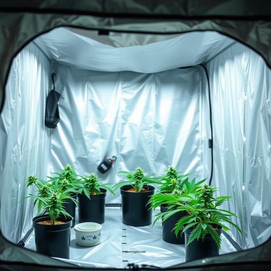 Gather Necessary Supplies - how to clean a grow tent