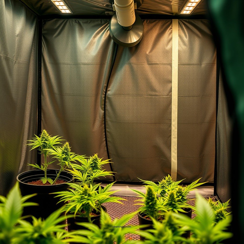 Prepare the Grow Tent - how to clean a grow tent