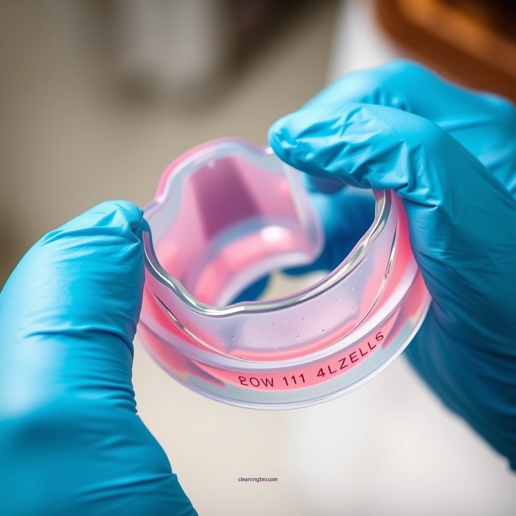 Step-by-Step Cleaning Process - how to clean a gum shield