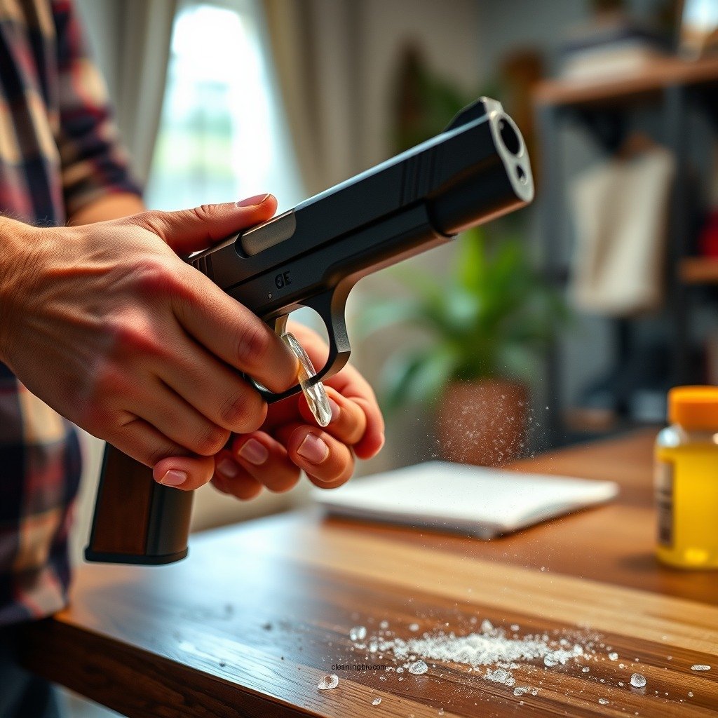 Step-by-Step Cleaning Process - how to clean a gun with household items