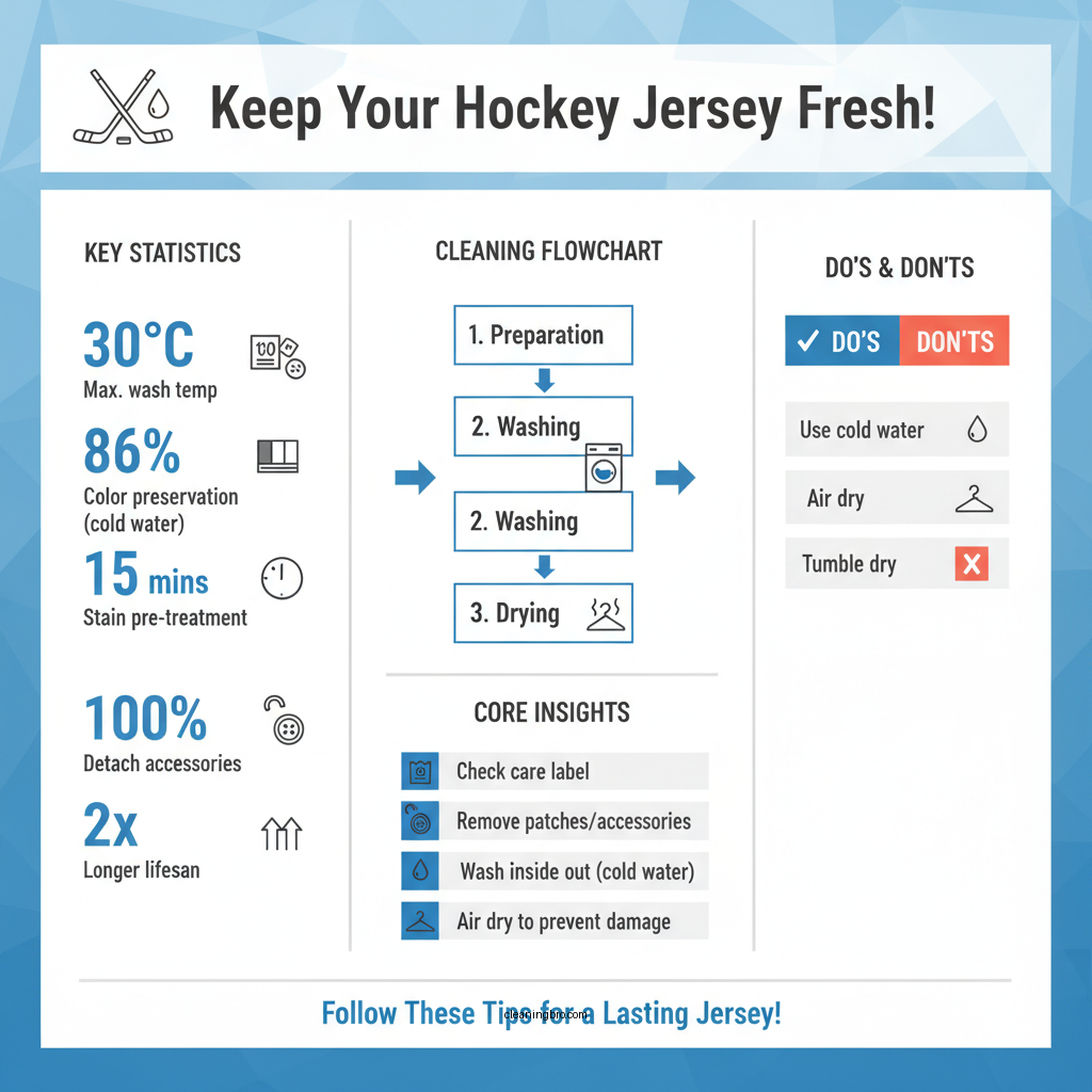 how to clean a hockey jersey - Data Infographic and Statistics