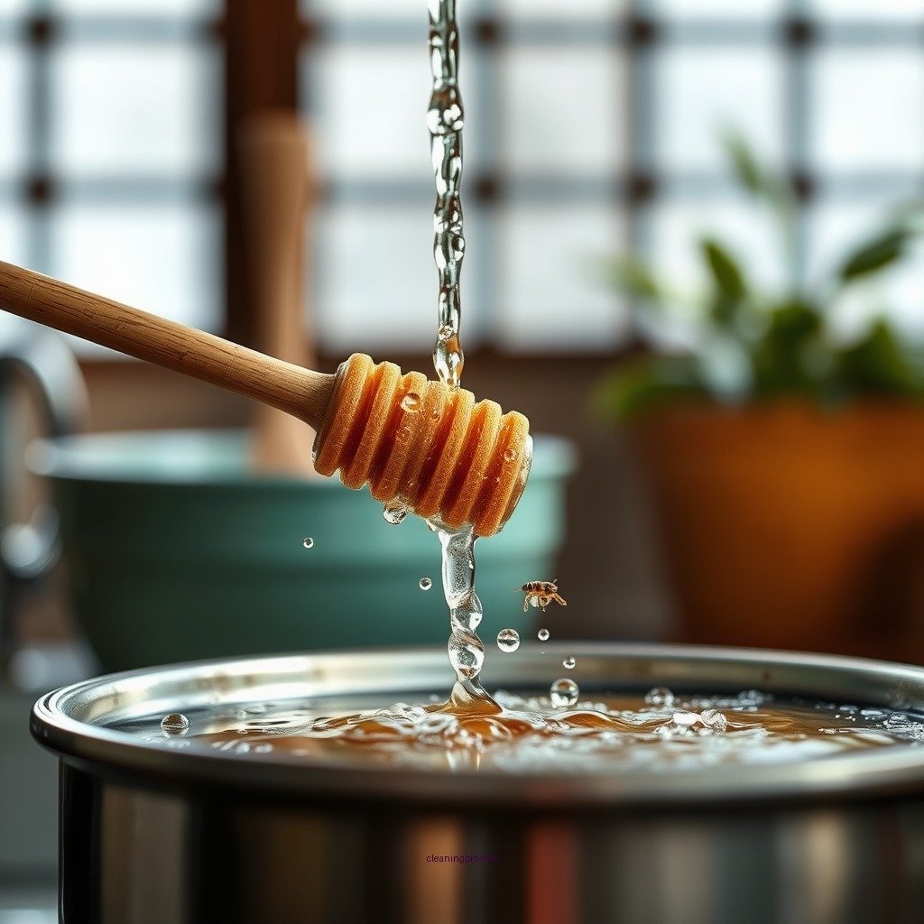 Rinse Off Honey Residues - how to clean a honey extractor