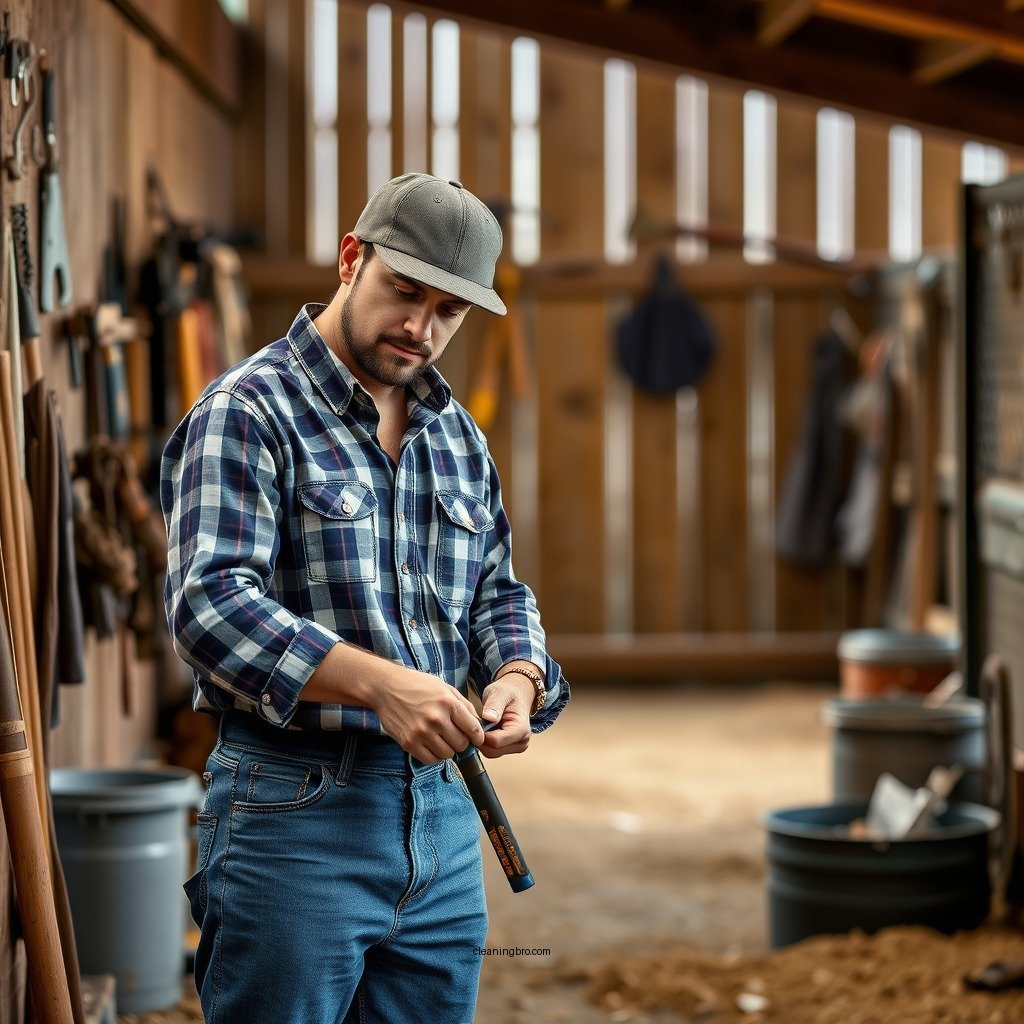 Gather Necessary Tools and Supplies - how to clean a horse stable