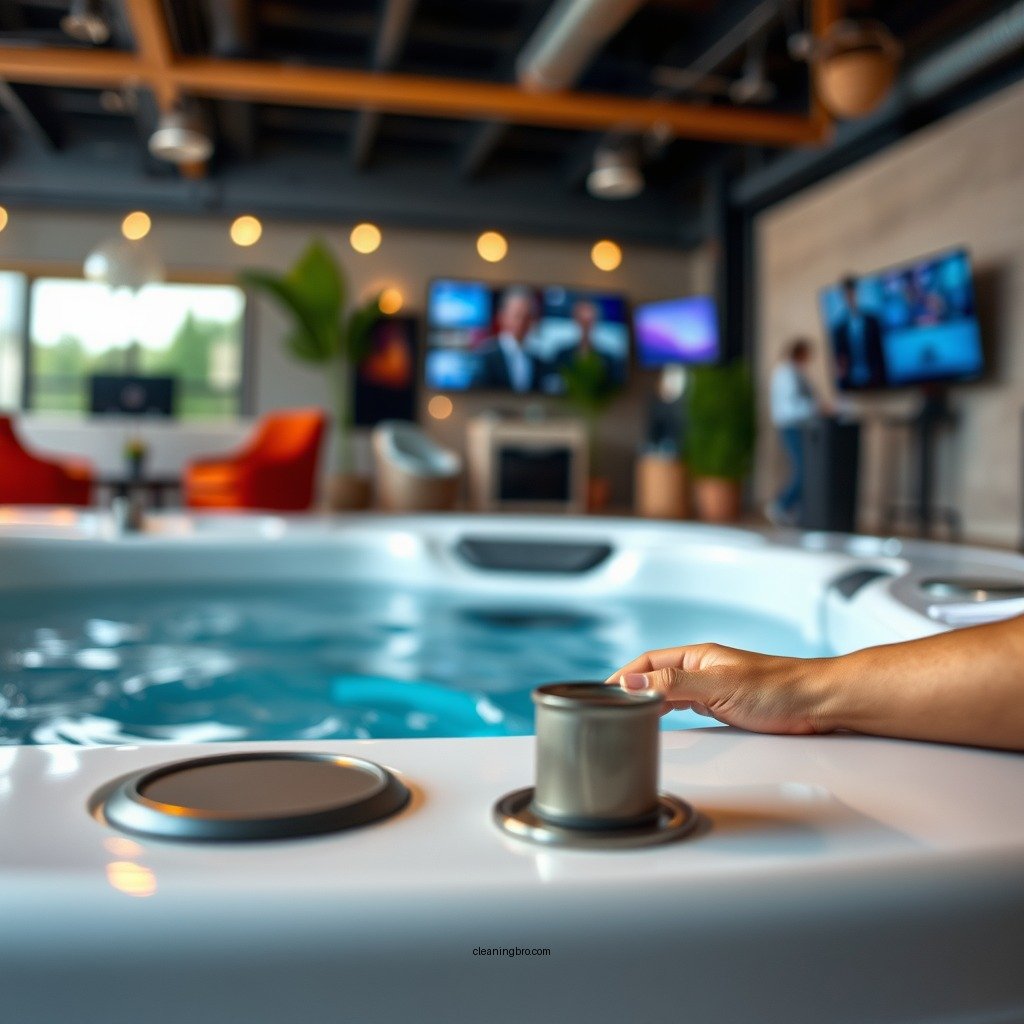 Apply a Suitable Cleaner - how to clean a hot tub after draining