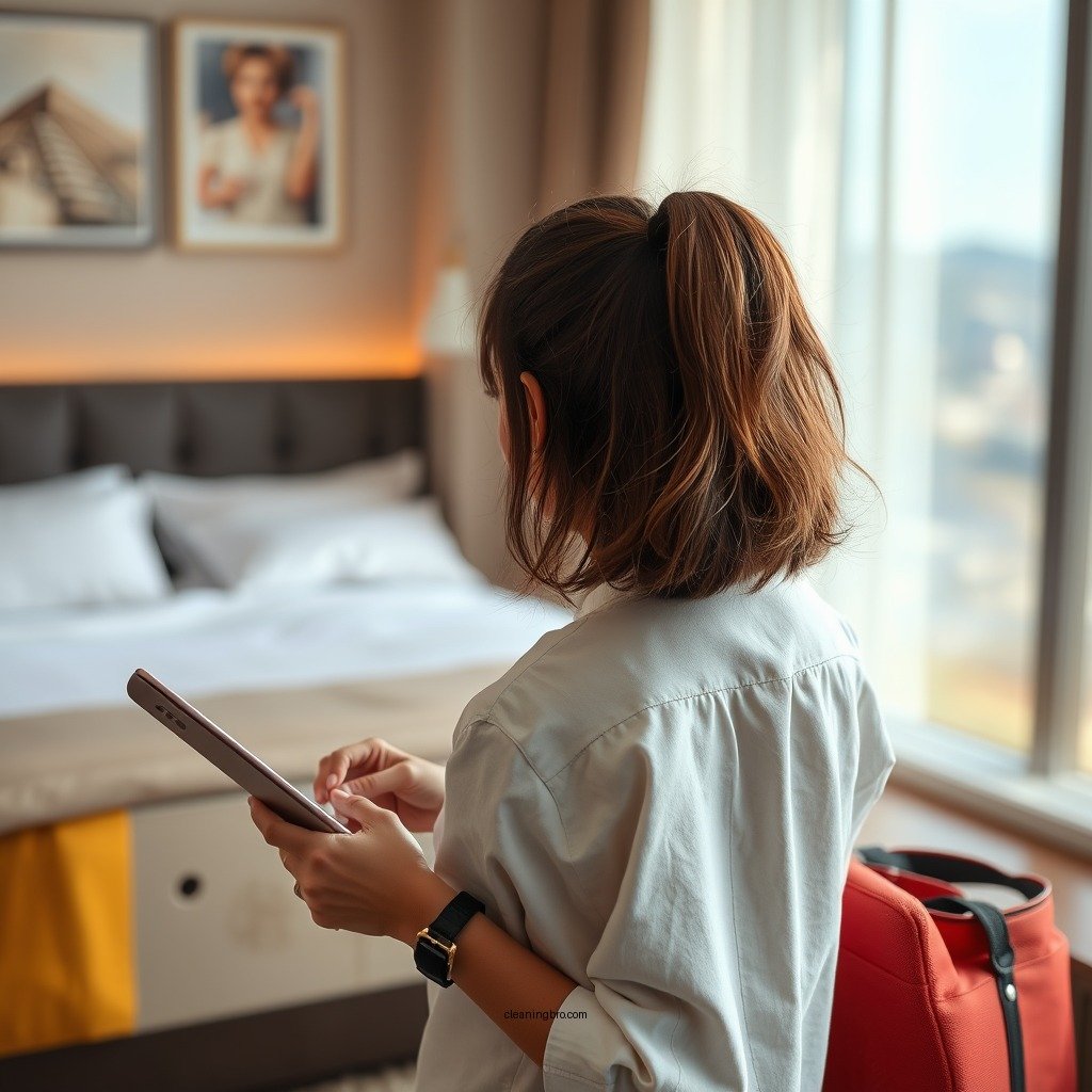 Preparation and Supplies - how to clean a hotel room checklist