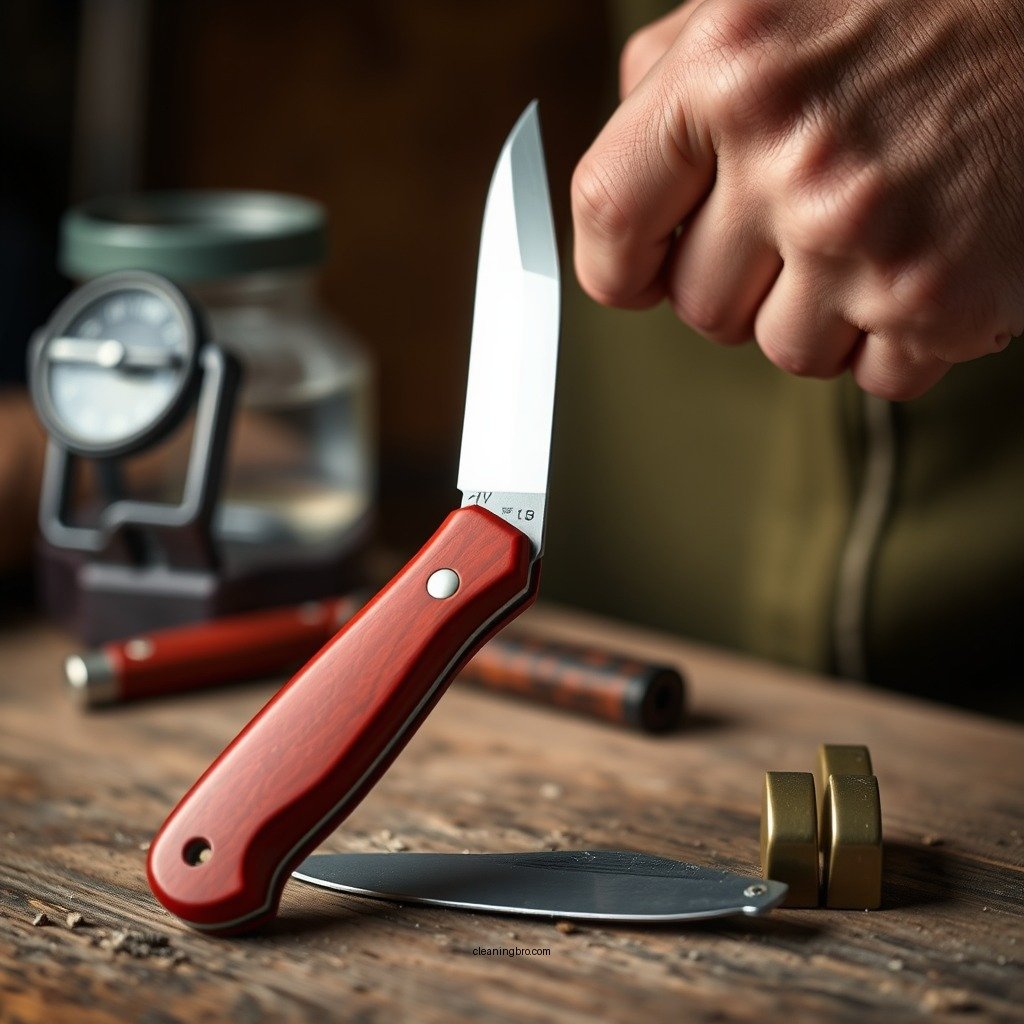 Disassemble the Knife (if applicable) - how to clean a hunting knife
