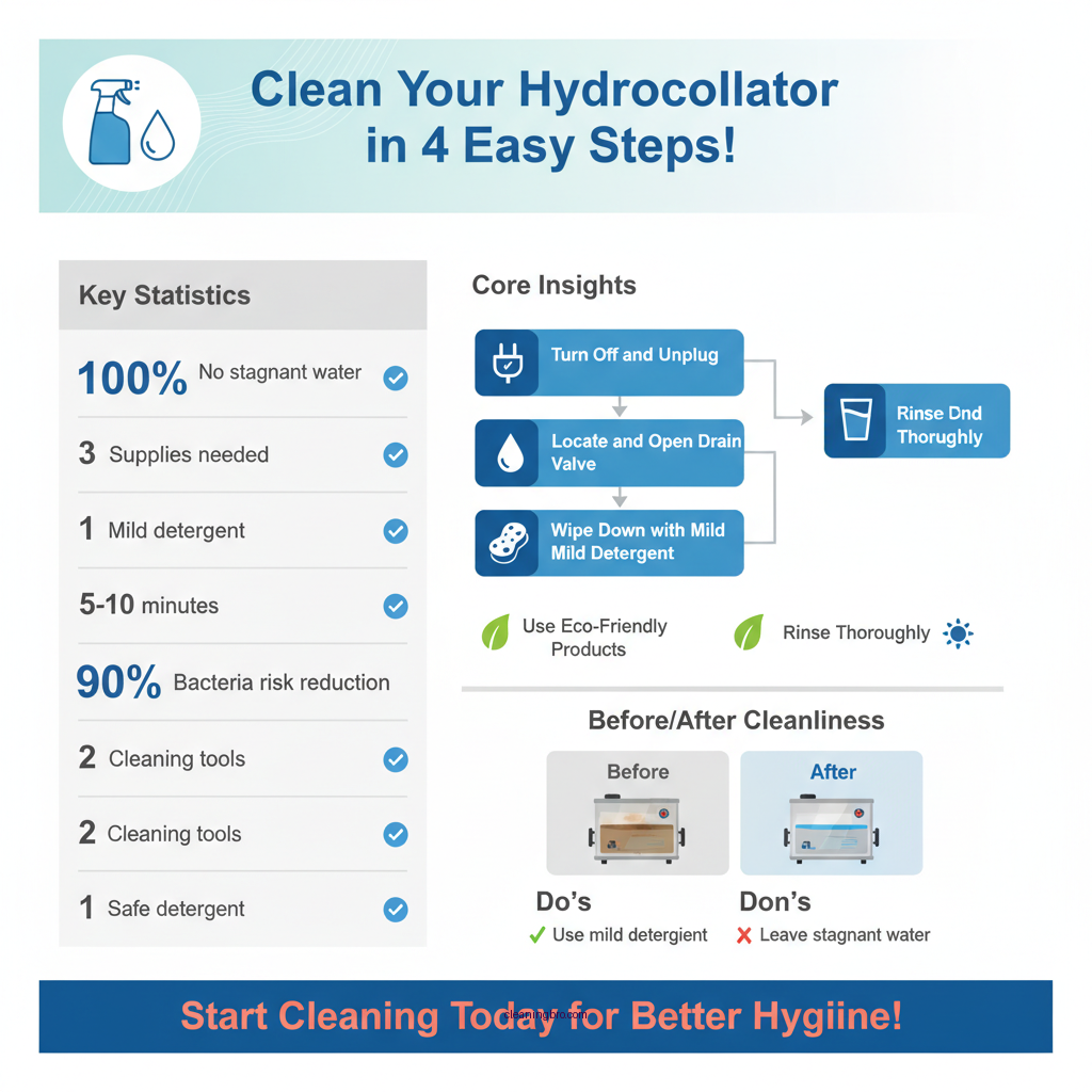 how to clean a hydrocollator - Data Infographic and Statistics