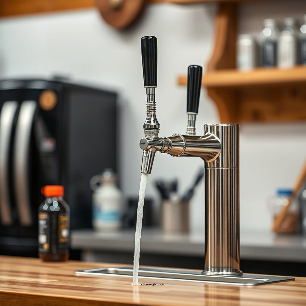 Gather Your Supplies - how to clean a kegerator tap