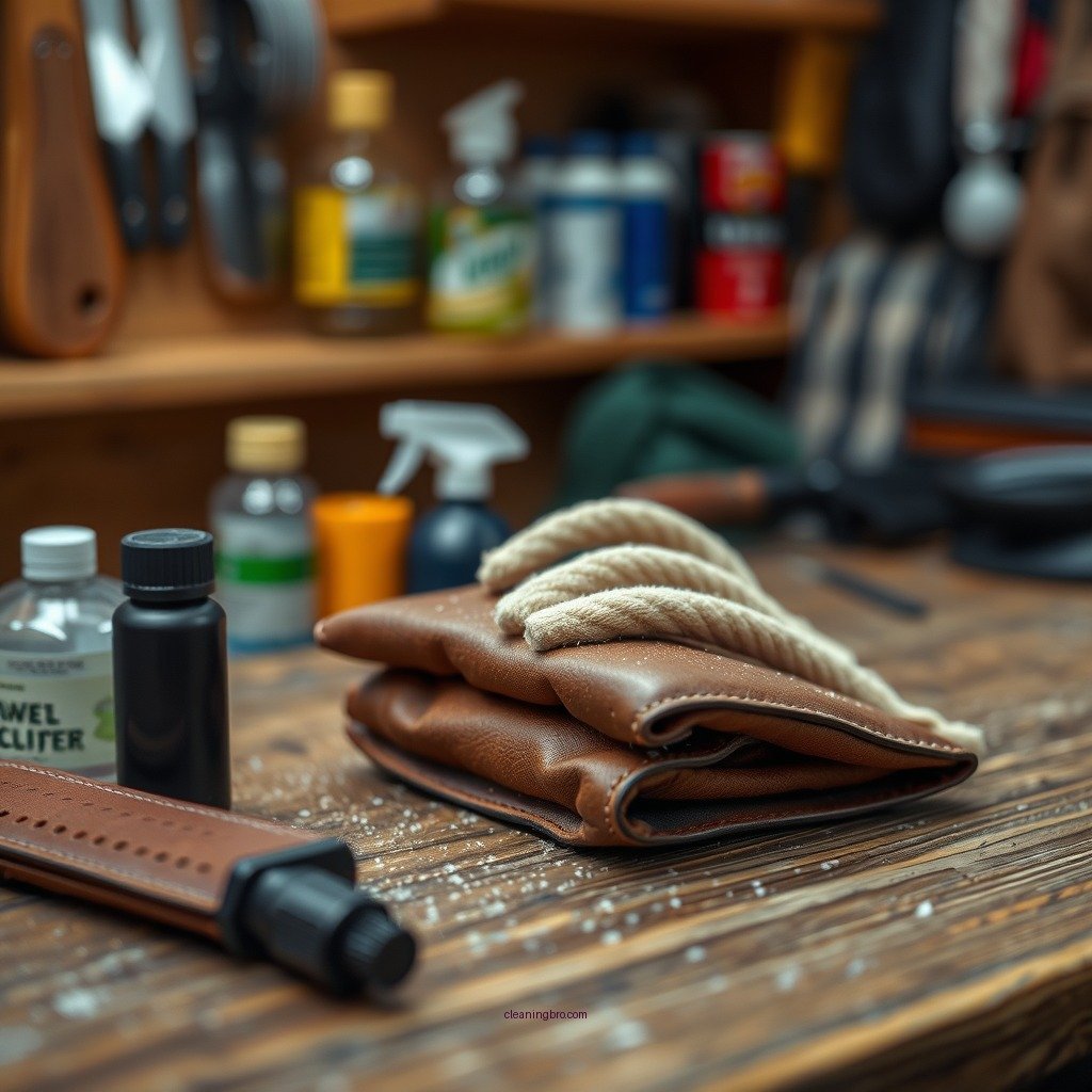 Gather Necessary Cleaning Supplies - how to clean a leather chamois