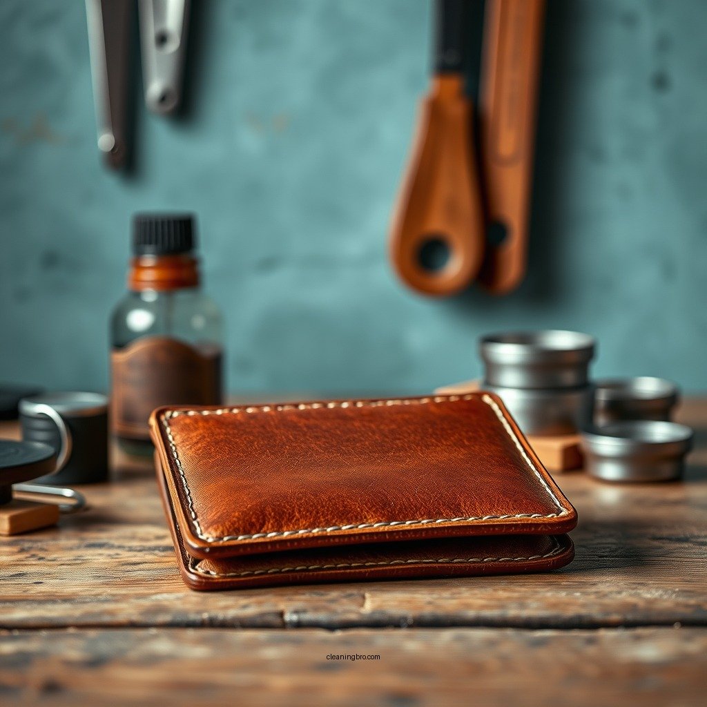Gather Your Cleaning Supplies - how to clean a leather wallet