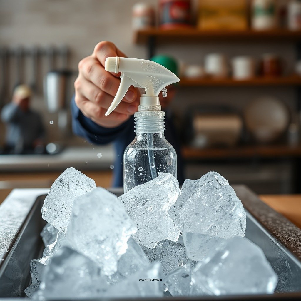 Prepare the Ice Machine - how to clean a manitowoc ice machine