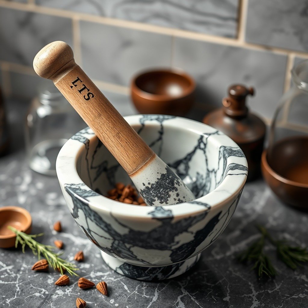 Understanding Marble Mortar and Pestle - how to clean a marble mortar and pestle