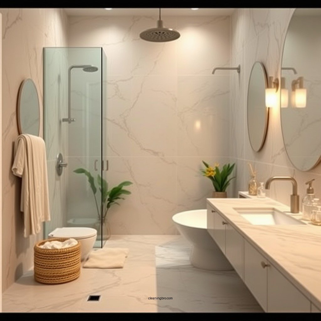 Dealing with Stains and Mildew - how to clean a marble shower floor