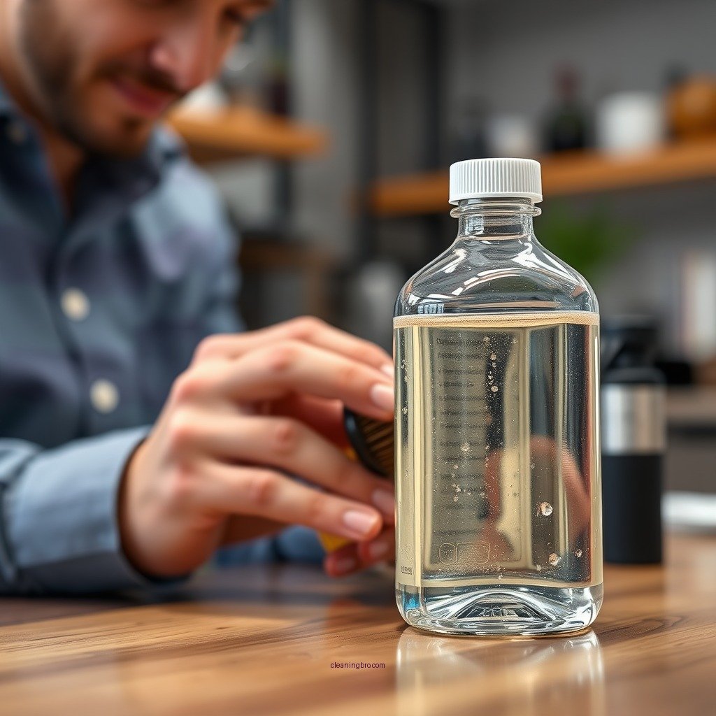 Prepare the Cleaning Solution - how to clean a mason pearson hair brush