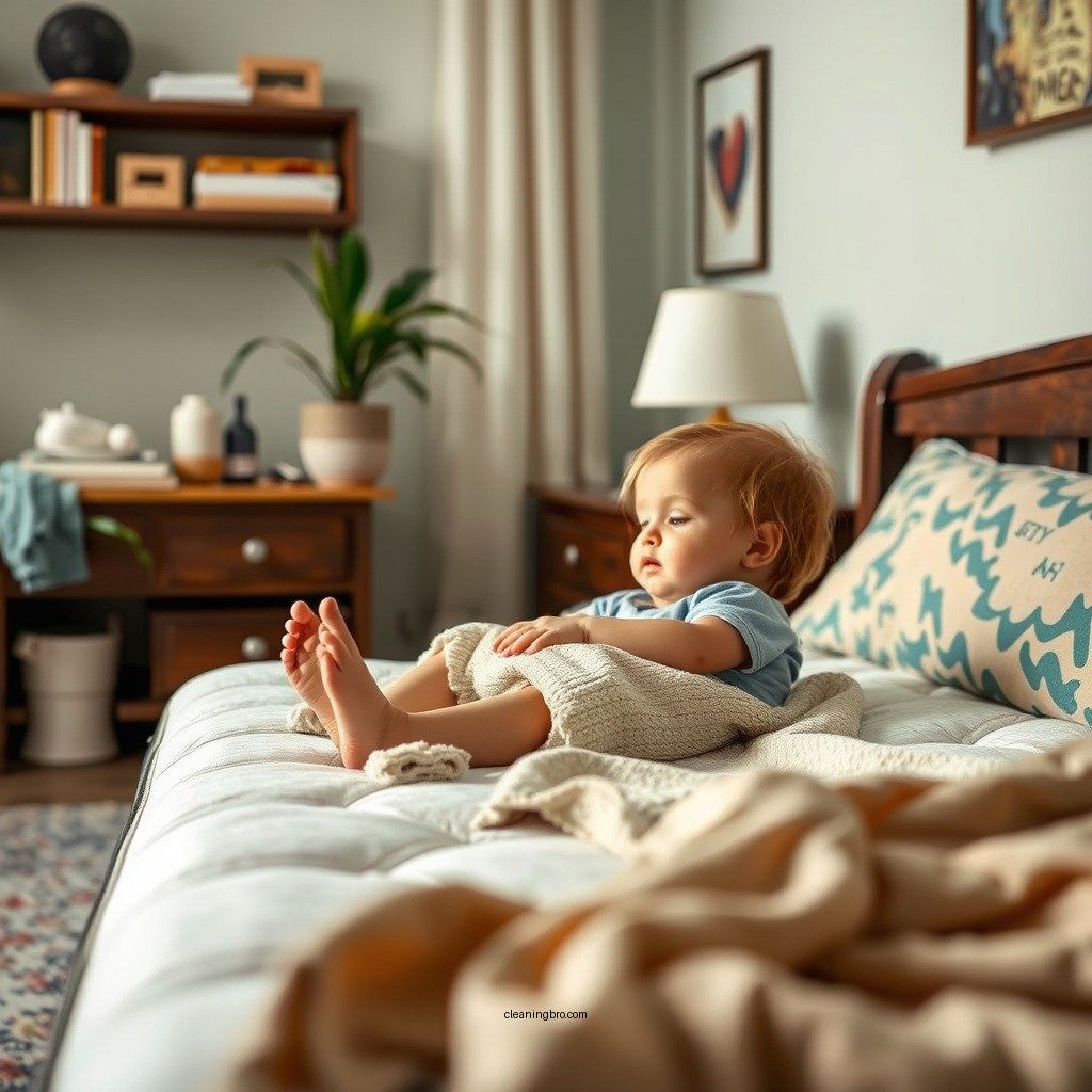 Blot the Stain Immediately - how to clean a mattress after bedwetting