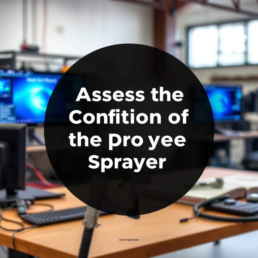 Assess the Condition of the Sprayer - how to clean a paint sprayer with dried paint