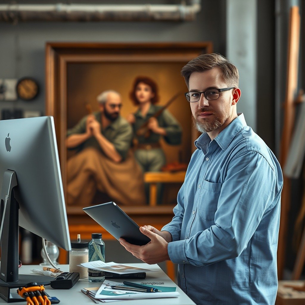 Gather the Right Supplies - how to clean a painting