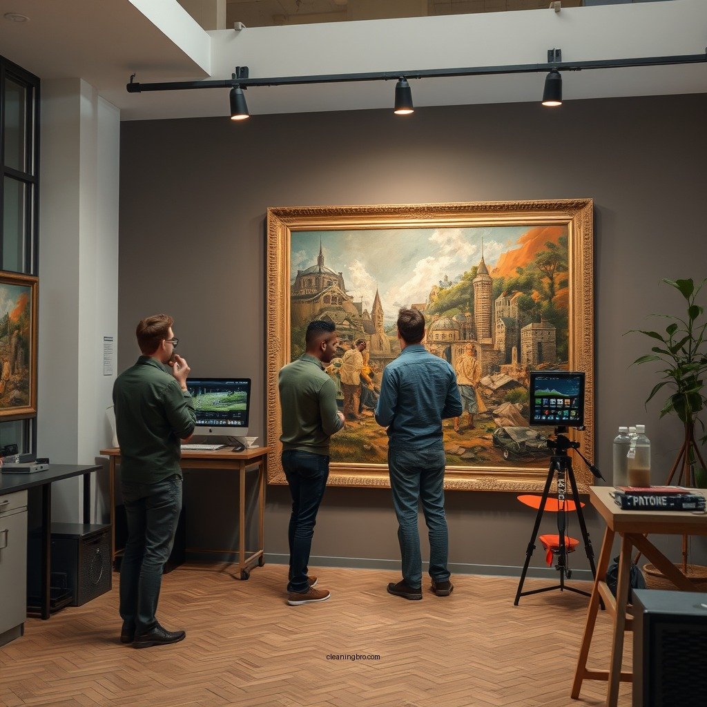 Understanding the Type of Painting - how to clean a painting