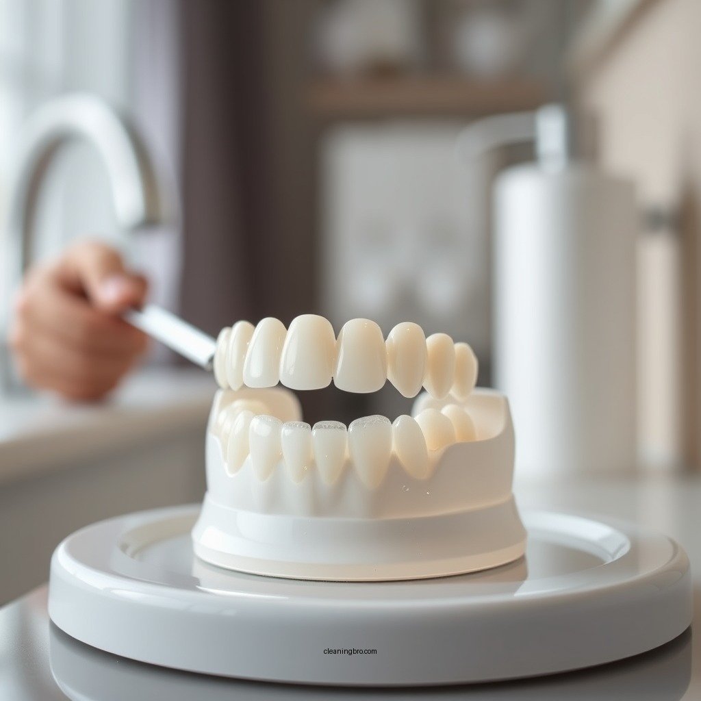 Daily Cleaning Routine - how to clean a partial denture