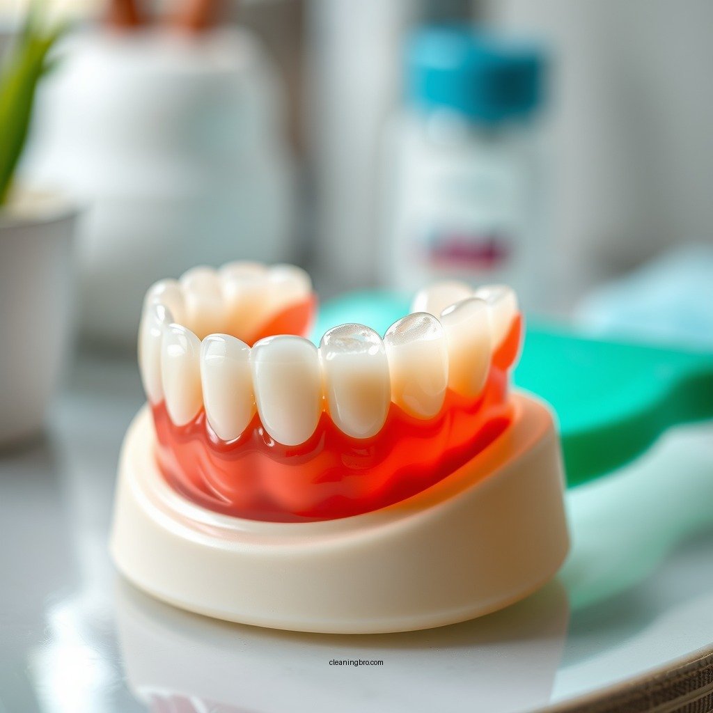 Recommended Cleaning Products - how to clean a partial denture