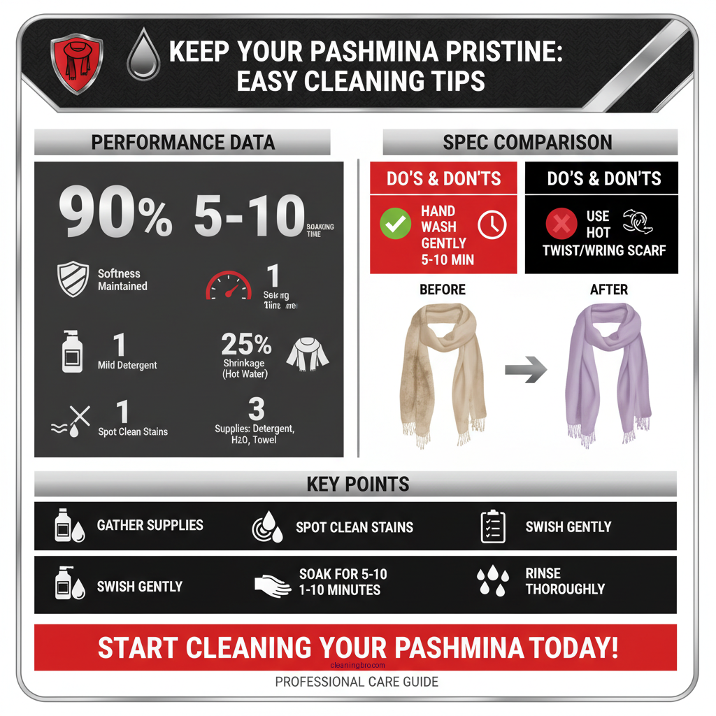 how to clean a pashmina scarf - Data Infographic and Statistics