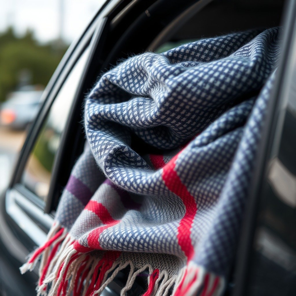 Preparing for Cleaning - how to clean a pashmina scarf