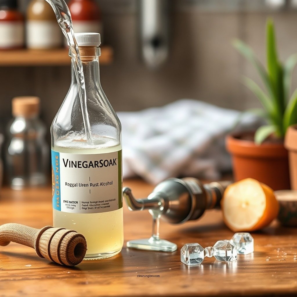 Vinegar Soak Method - how to clean a pipe of resin without alcohol