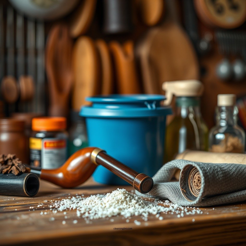 Gather Your Cleaning Supplies - how to clean a pipe tobacco