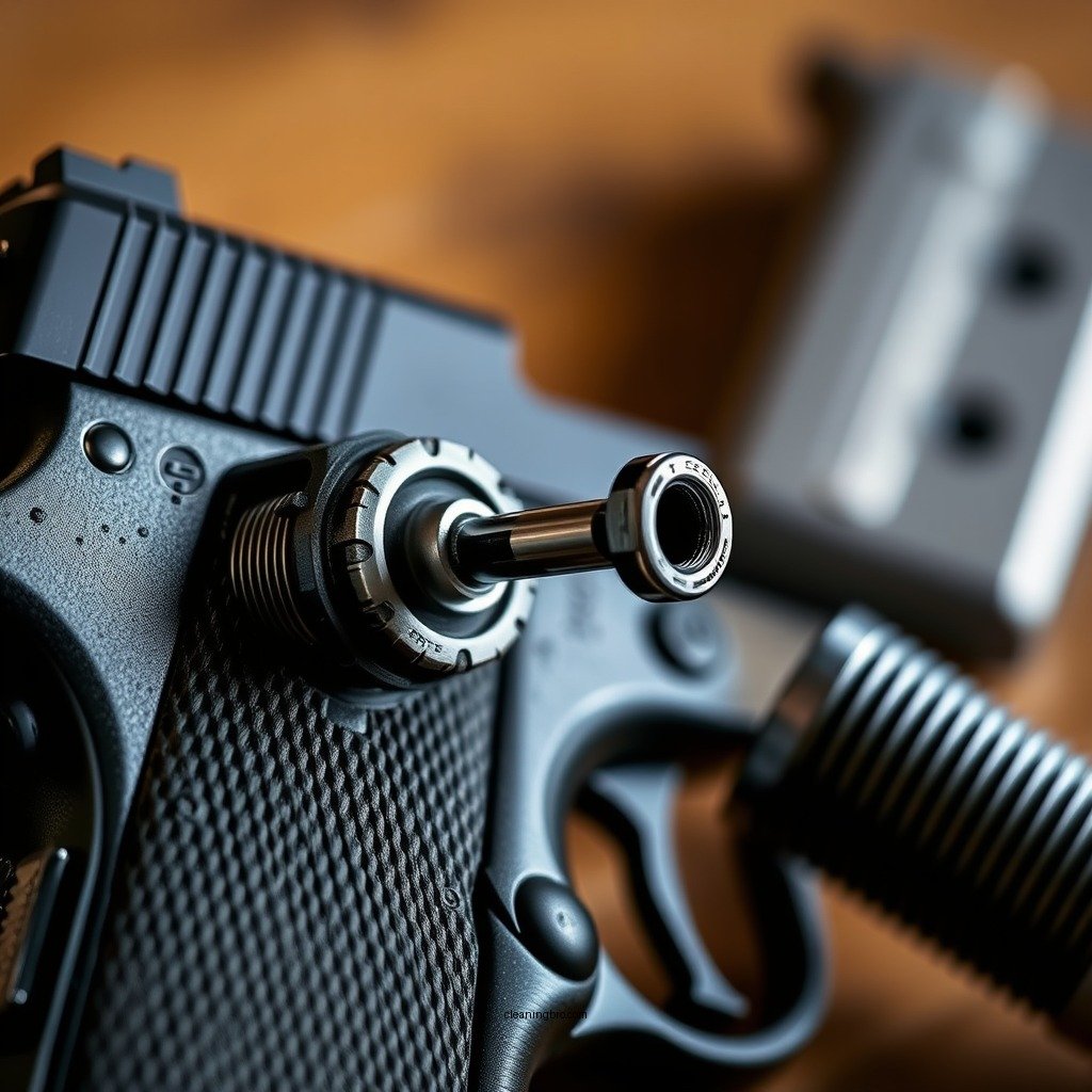 Disassemble the Pistol Safely - how to clean a pistol for the first time