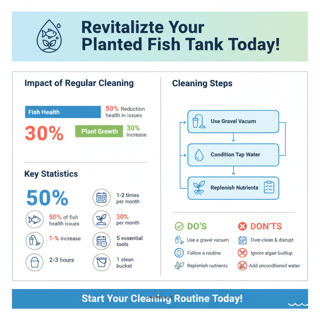 how to clean a planted fish tank - Data Infographic and Statistics