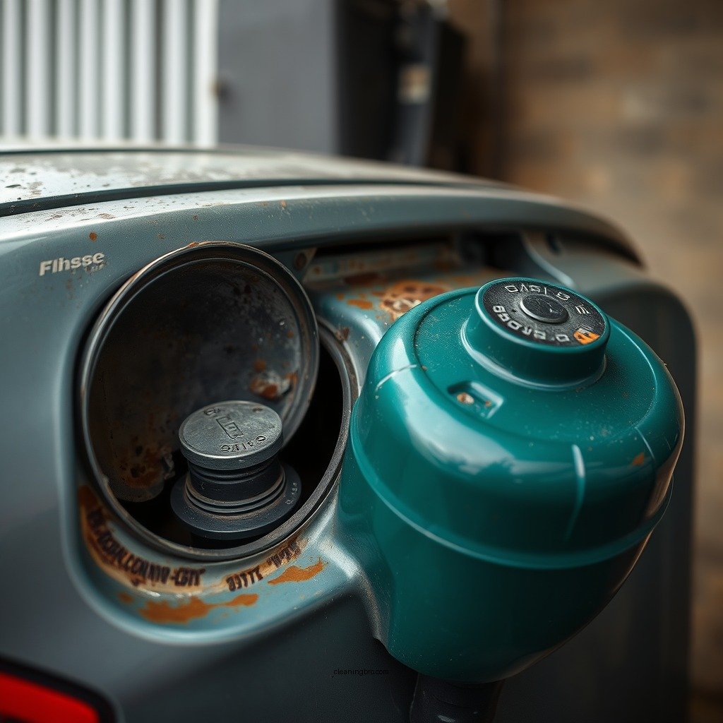 Drain the Gas Tank - how to clean a plastic gas tank out