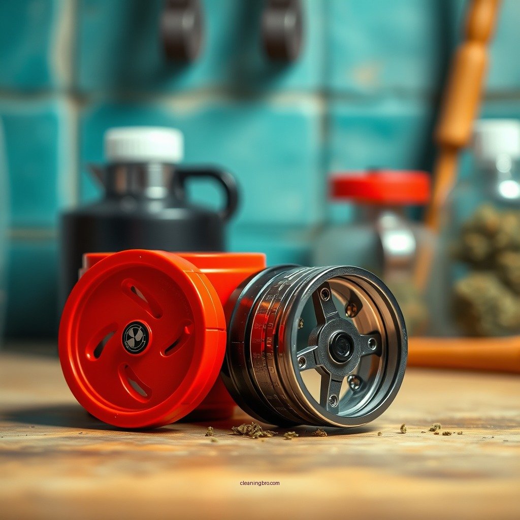 Disassemble Your Grinder - how to clean a plastic weed grinder