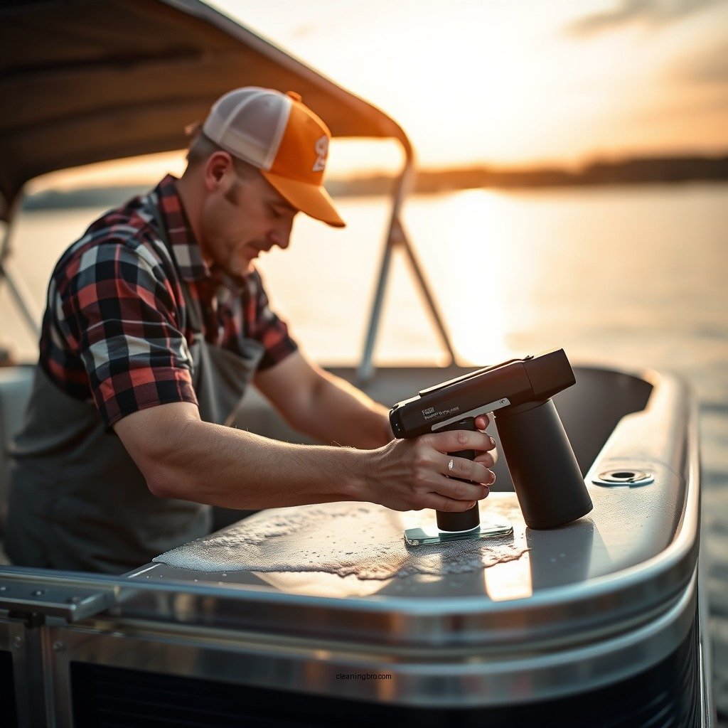 Prepare the Boat for Cleaning - how to clean a pontoon boat