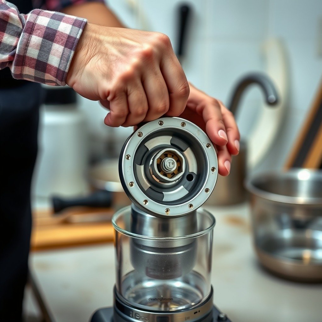 Disassemble the Grinder - how to clean a pot grinder