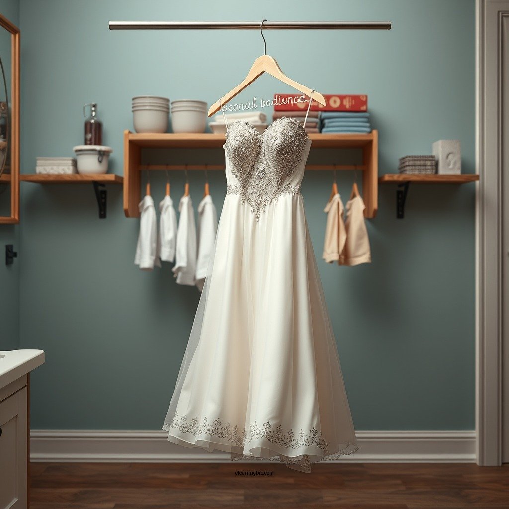 Spot Cleaning Stains - how to clean a prom dress