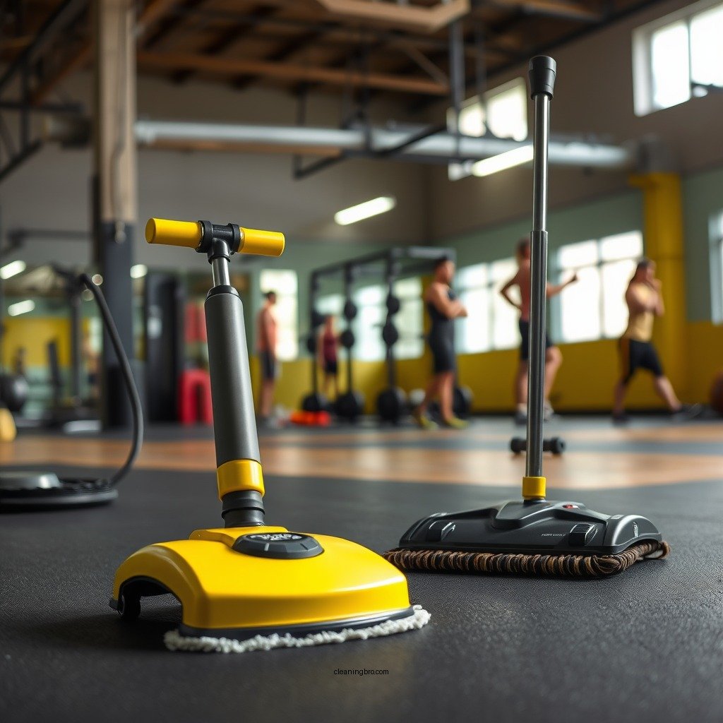 Essential Cleaning Tools - how to clean a rubber gym floor