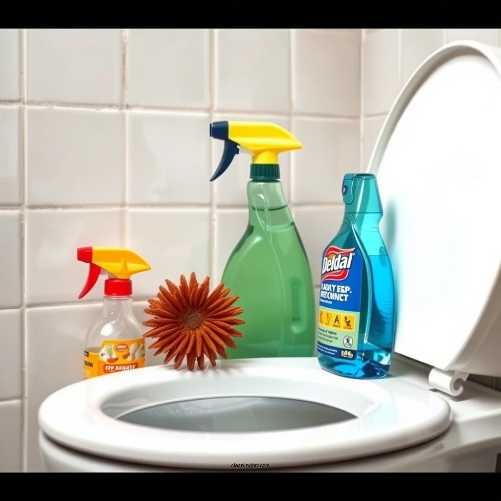 Essential Cleaning Supplies - how to clean a rusty toilet bowl