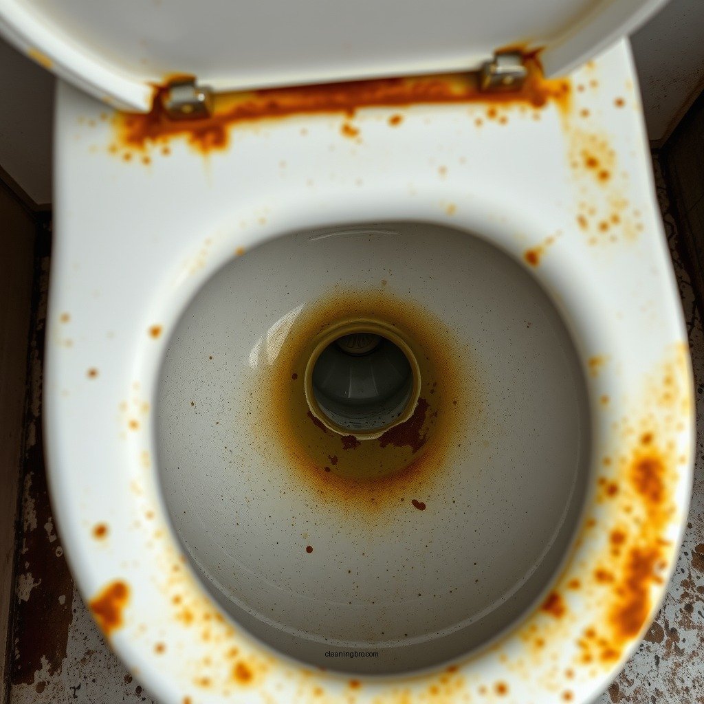 Understanding the Causes of Rust in Toilet Bowls - how to clean a rusty toilet bowl